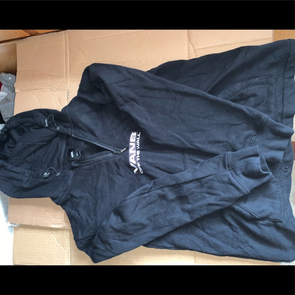 Vans pullover half zip pullover hoodie